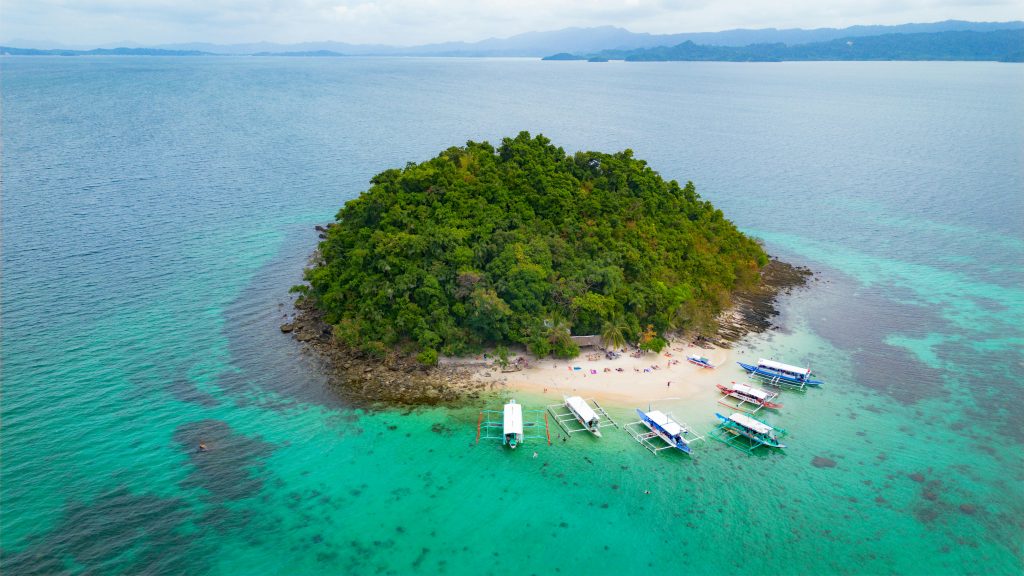 island hopping