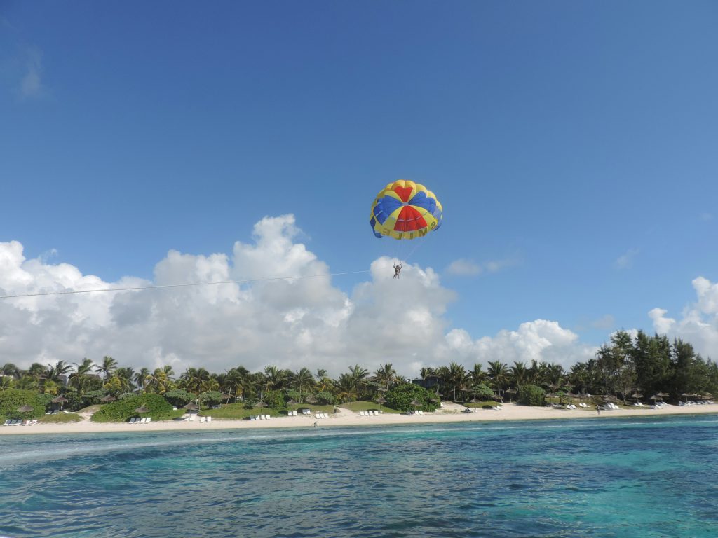 sky dive beach