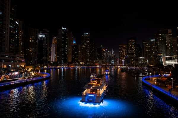 dubai marina night